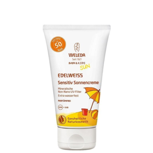 Weleda Edelweiss Baby & Kids Sensitiv Sonnencreme LSF 50+